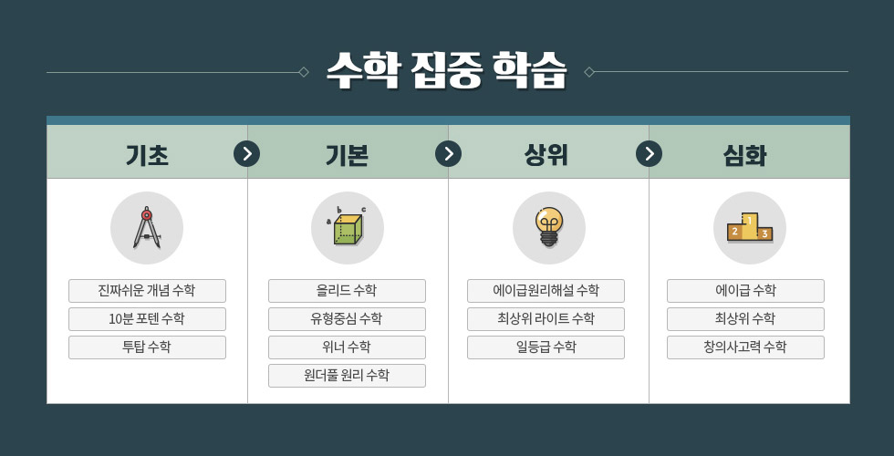 수학 집중 학습